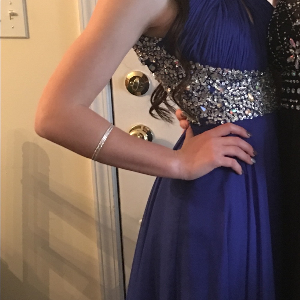 Royal Blue Prom Dress - Picture 5 of 7